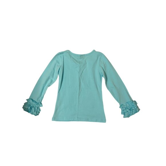 Adorable Essentials Ruffle Cuff Shirt Size 6 - Picture 3 of 3